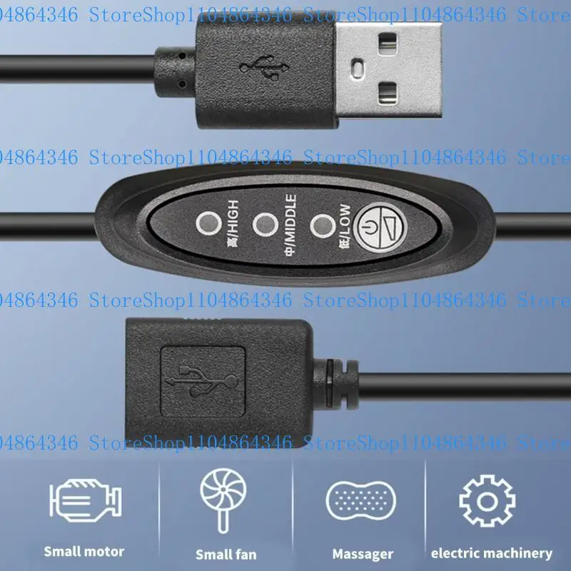 5ASD USB Speed ​​Controller สวิตช์อิเล็กทรอนิกส์ตัวควบคุมอิเล็กทรอนิกส์ 3