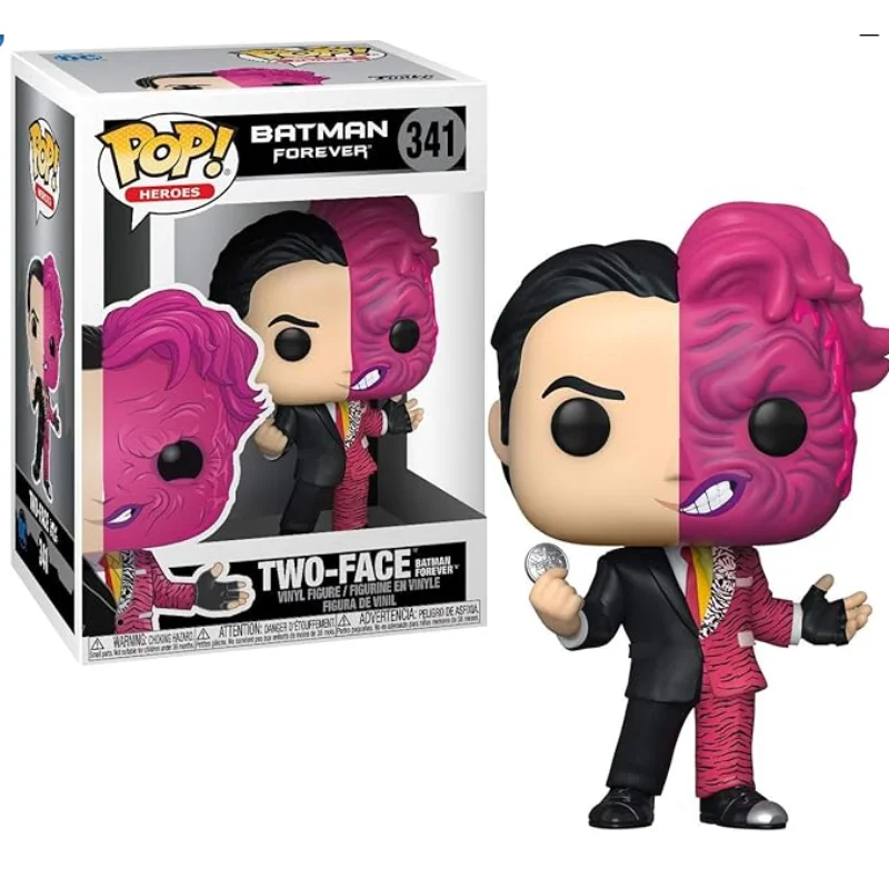 Funko Pop Anime & Manga DC Comics Animation: Patchwork- Joker Batman Forever- Riddler / Two-Face Toys for Boys Gift Collectible - Image 5