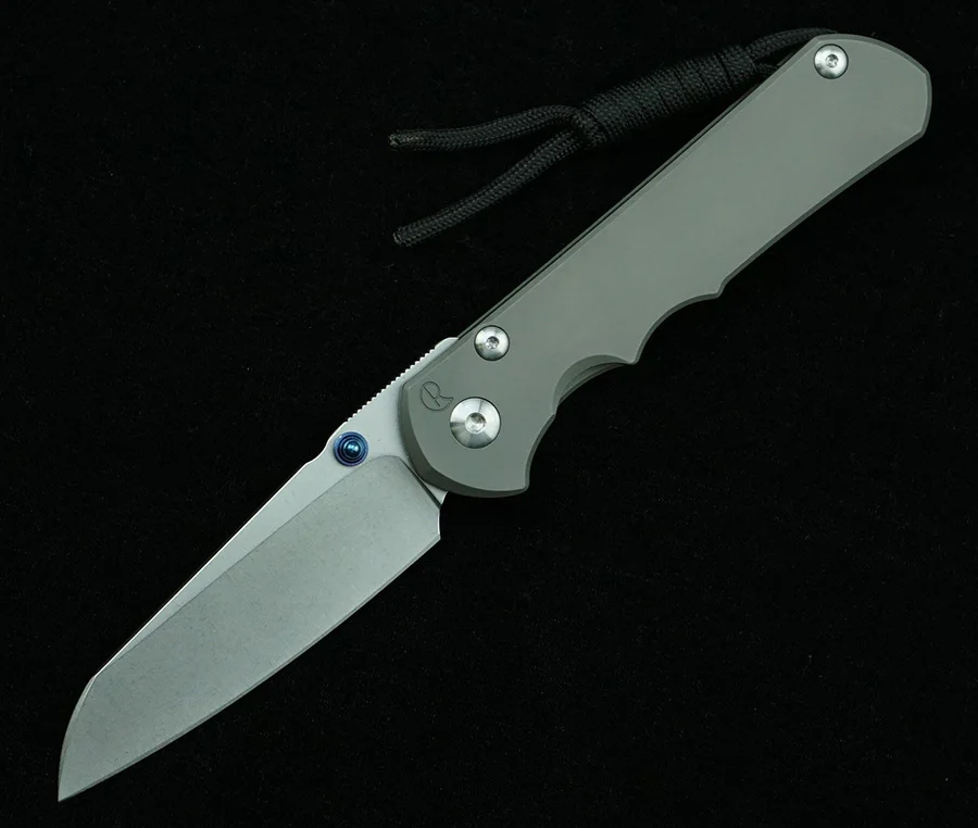 LEMIFSHE pisau lipat Sebenza besar 25 S35VN, pisau Gasket tembaga pegangan Titanium, alat EDC bertahan hidup dapur berkemah luar ruangan