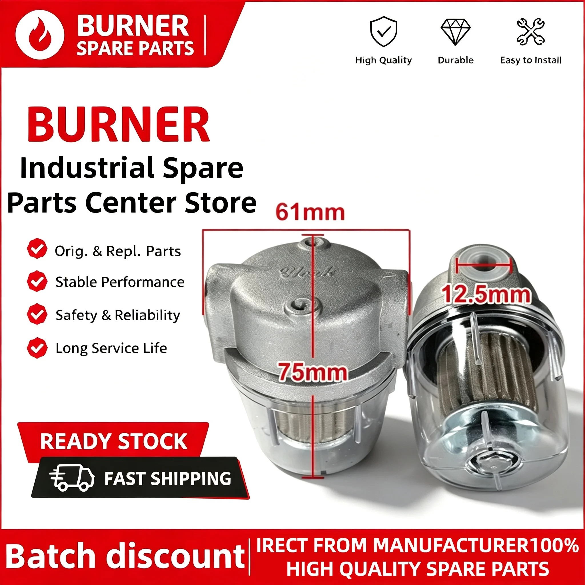Diesel Fuel Filter 1/4