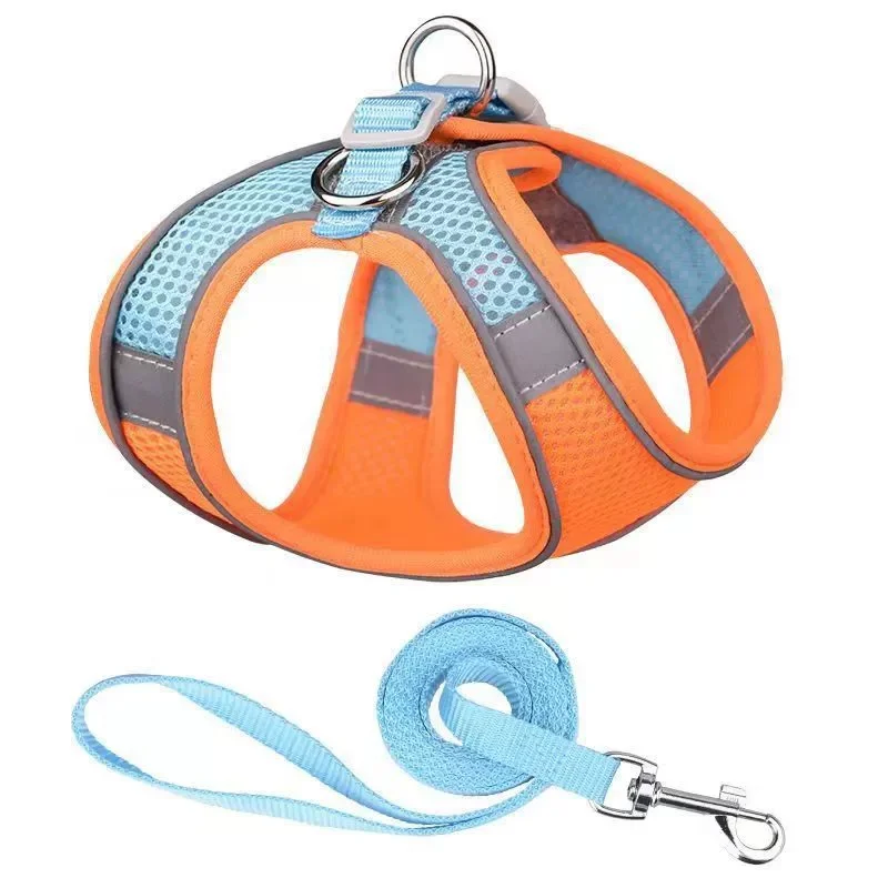 

Popular and hot selling pet products include pet dog straps cat and dog chest straps vest style breathable reflective dog chains