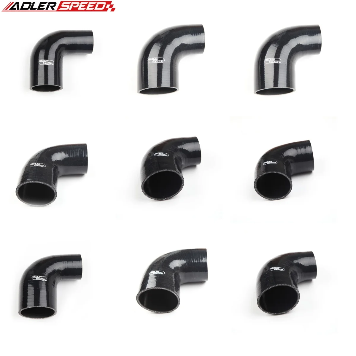 

Universal 1.5"2.0" 2.5" 2.75" 3"/51mm 63mm 70mm 76mm 90 Degree Elbow Silicone Hose Pipe Turbo Intake Pipe Couple Hose