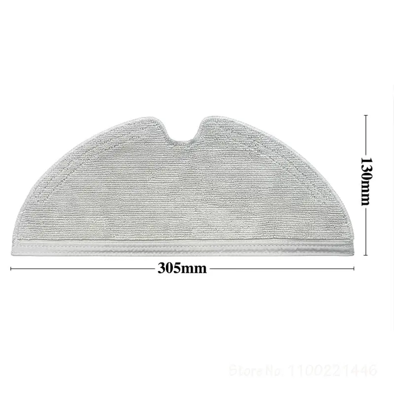 สำหรับ D9 / L10 Pro หุ่นยนต์อะไหล่เครื่องดูดฝุ่นสีดำถังน้ำ Mop ทำความสะอาดผ้าอะไหล่ถังน้ำชุดเปลี่ยน