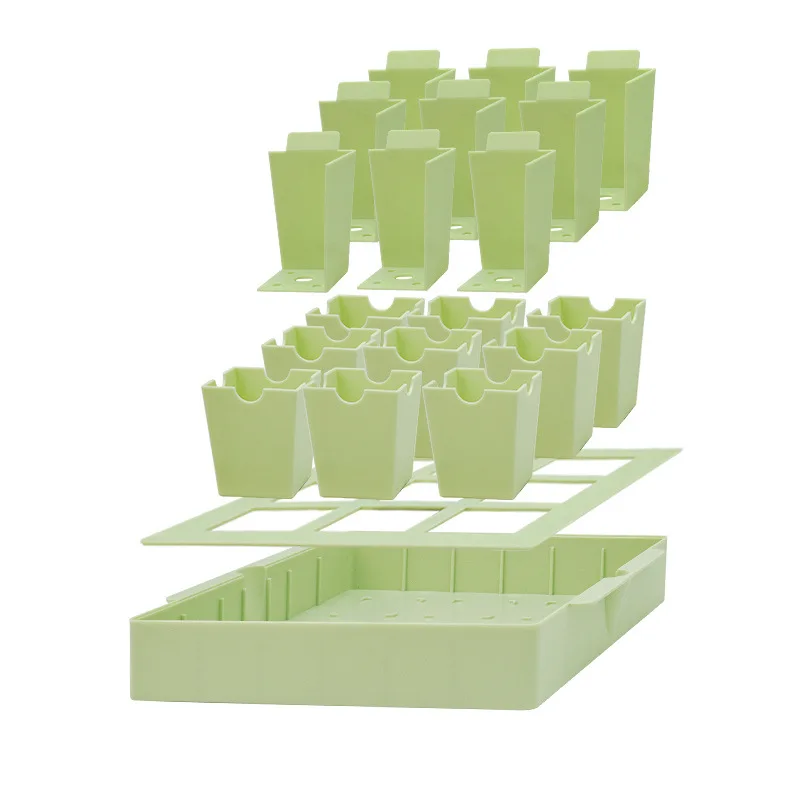Reusable Plastic Seed Starting Tray Multipurpose Outdoor Courtyard Garden Planting Tool For Seedling Cultivation