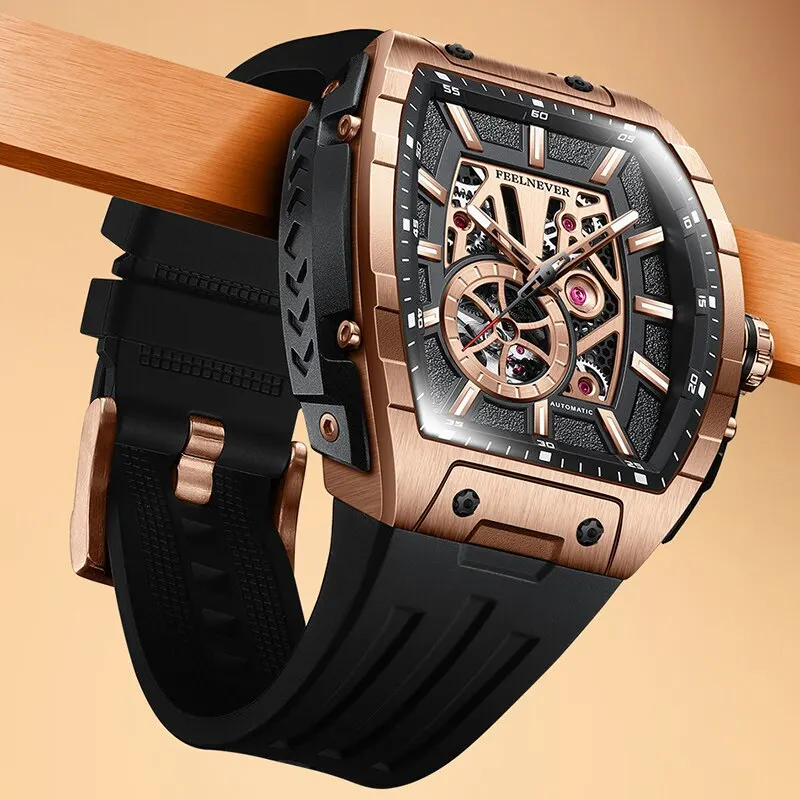 ساعات سافير توربيون للرجال من أفضل العلامات التجارية الفاخرة ساعة غطاس للرجال ساعة يد ميكانيكية أوتوماتيكية للرجال