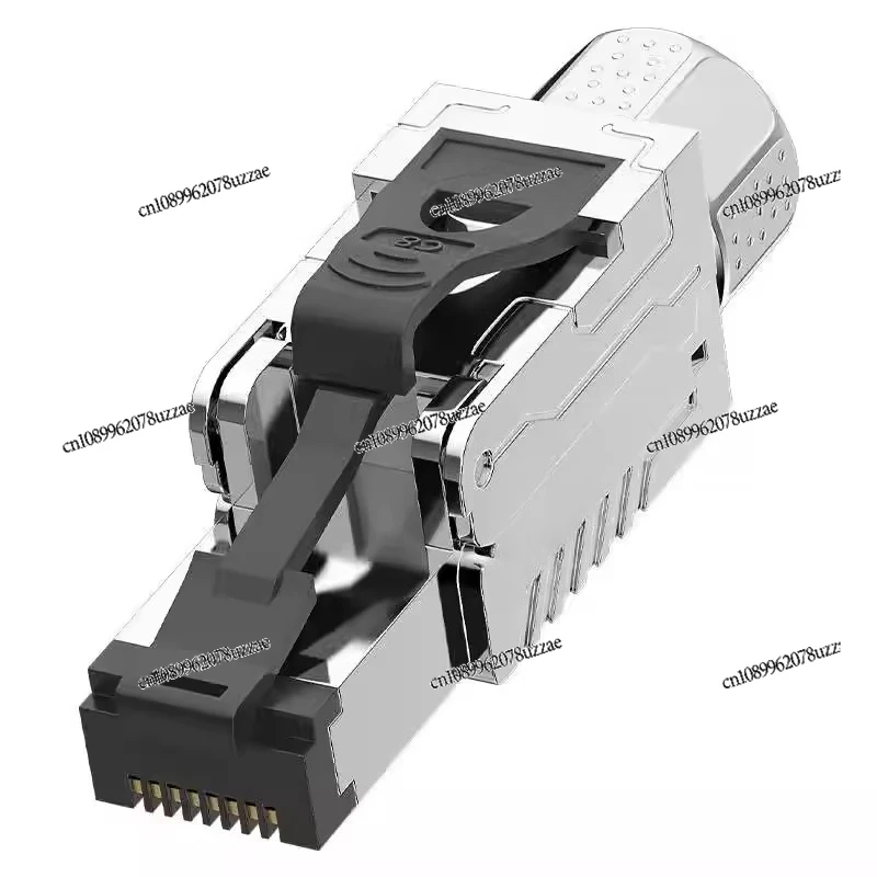 Pressure-free Crystal Head 8 Eight Types of 10,000 Gigabit Industrial Grade Network Connector Engineering Special Network Cable