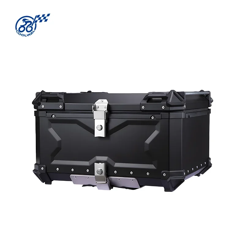 

Custom High End 100L Box Motorcycle Top Case Waterproof Motorcycle Tail Box with Security Lock Motorcycle Tail Box
