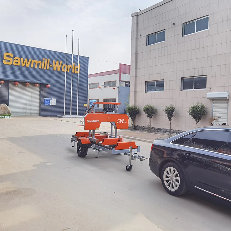 2025 자동 휴대용 수평 임업 기계 목재 톱 기계