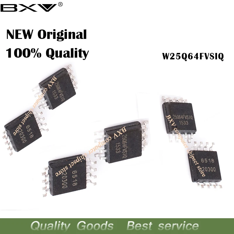 5 قطعة SOP-8 جديد الأصلي W25Q64FVSSIQ W25Q64FVSIQ 25Q64FVSIQ 25Q64 في المخزون #2