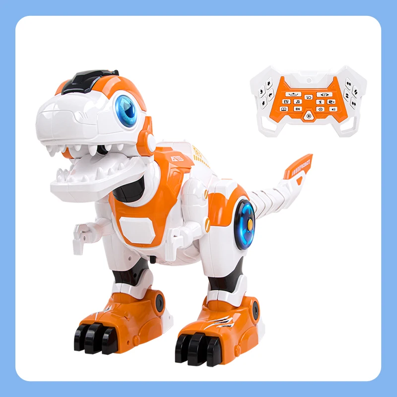 67CM grand Simulation Spray marche télécommande dinosaure jet d'eau musique danse intelligente Mecha dinosaure Robot jouet cadeaux