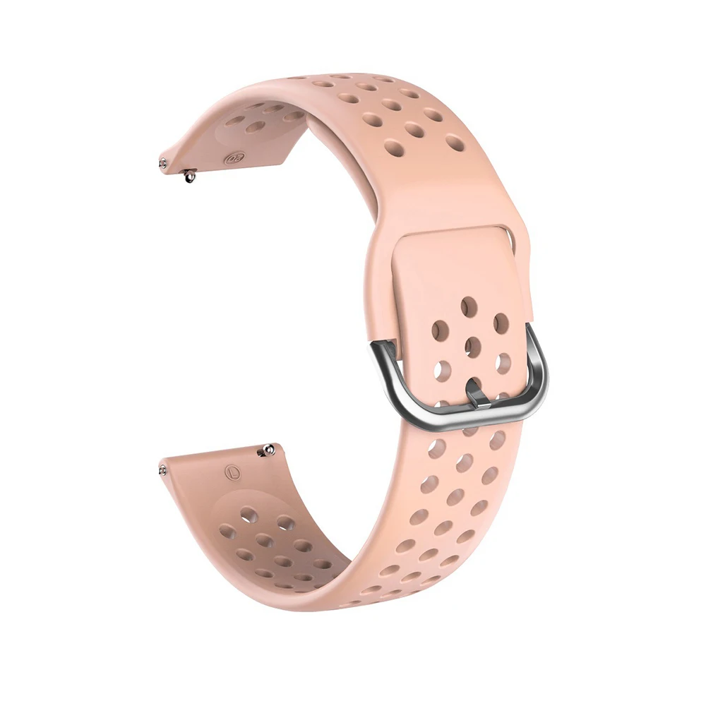 สร้อยข้อมือสายคล้องคอซิลิโคนสำหรับ Xiaomi Huami AMAZFIT Bip S U Pro Smart Watch สำหรับ Amazfit GTR 42Mm Correa GTS 4 3 2 2E สายรัดข้อมือ