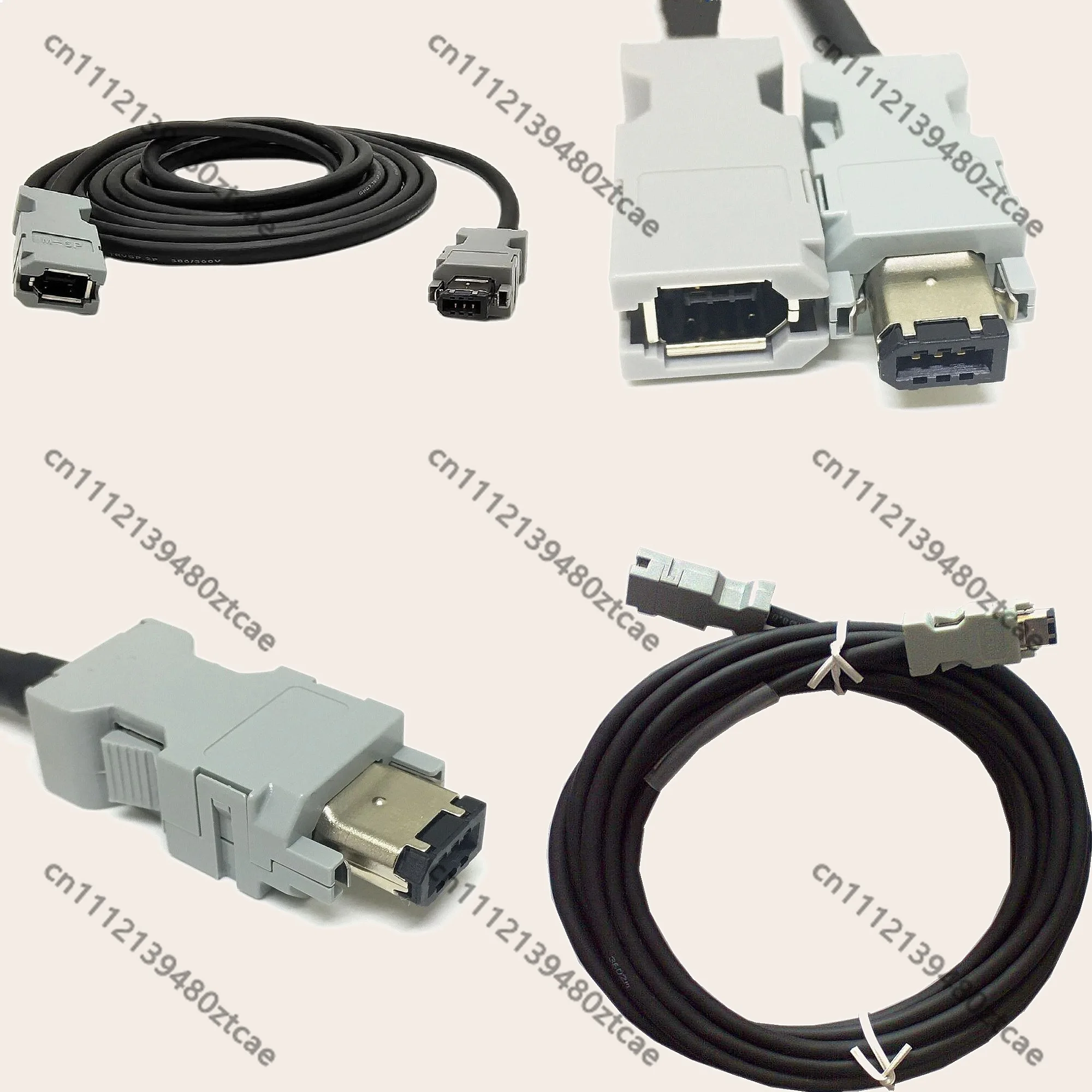 Servo Motor Encoder Connection Cable SGM7J Signal Shielded Extension Power Line JZSP-CMP00-03 05