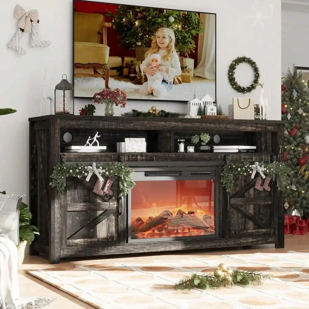 Fireplace TV Stand for TVs Up to 70