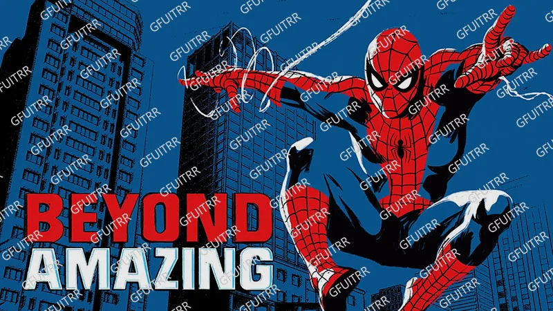 Spiderman Superhero Round Backdrop Birthday Party Photo Backdrop Disney Theme Round Cylinder Cover Decorations Photo Prop