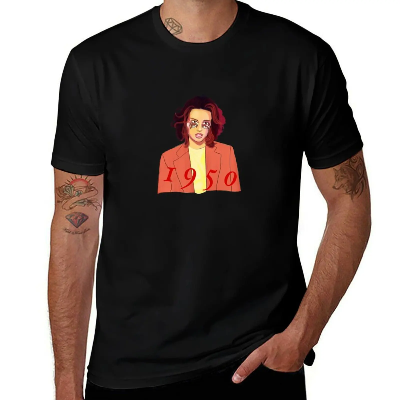 

King Princess 1950 T-Shirt basketball graphic tees T-shirts oversize Luxury man mens designer t shirt
