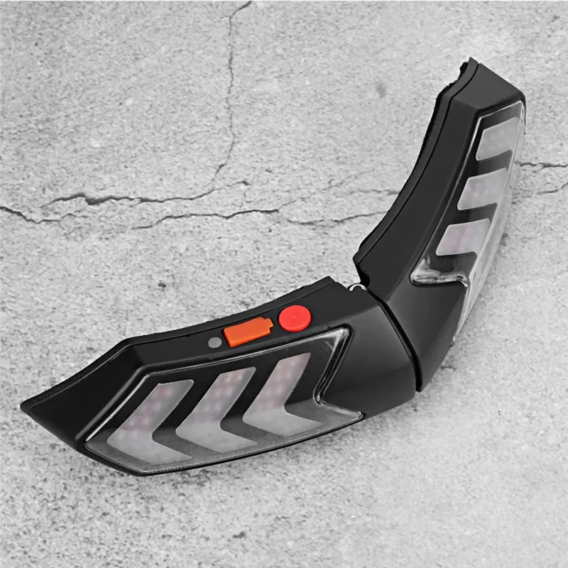 

A95E-Wireless Helmet Light Wireless Motorcycle Helmet LED Safety Light Brake Lightbar