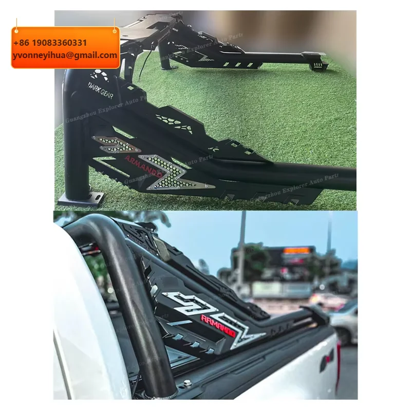 Armando Stahl-Überrollbügel für Ranger, Hilux Revo Rocco, Vigo, Triton, Navara, Dmax 4x4 Pick-up-Truck, universeller Überrollbügel