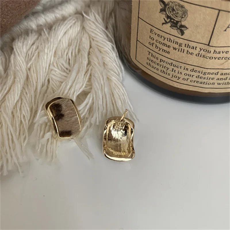 Jewelry Wholesale Cute Shiny Full Crystal Squared Earrings Vogue Men Women Imitation Rhinestone Ear Studs Brincos