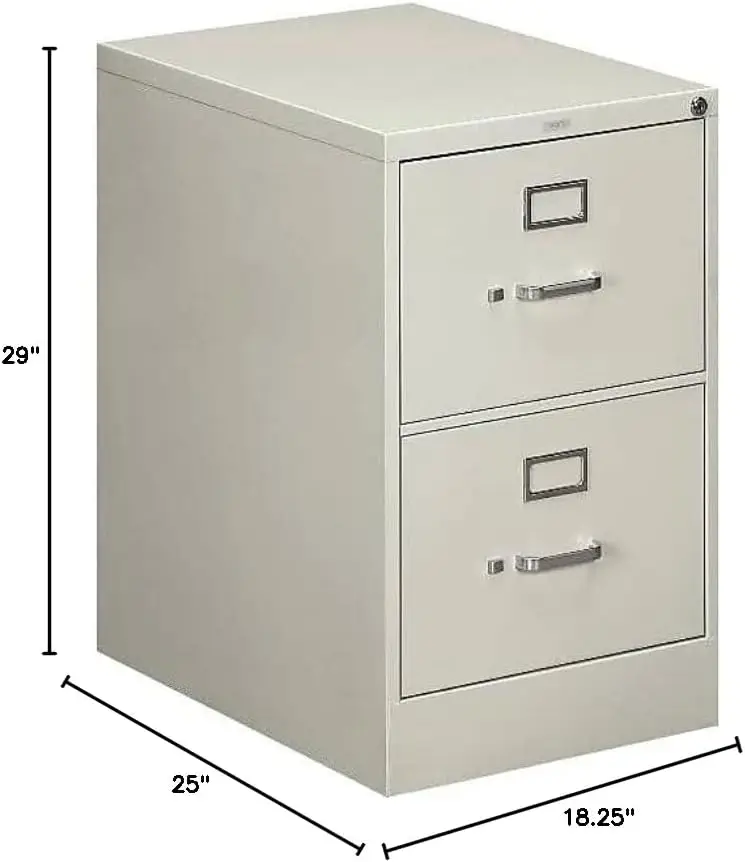 512Cpq 510 Series Two-Drawer, Full-Suspension File, Legal, 29H X25D, Light Gray