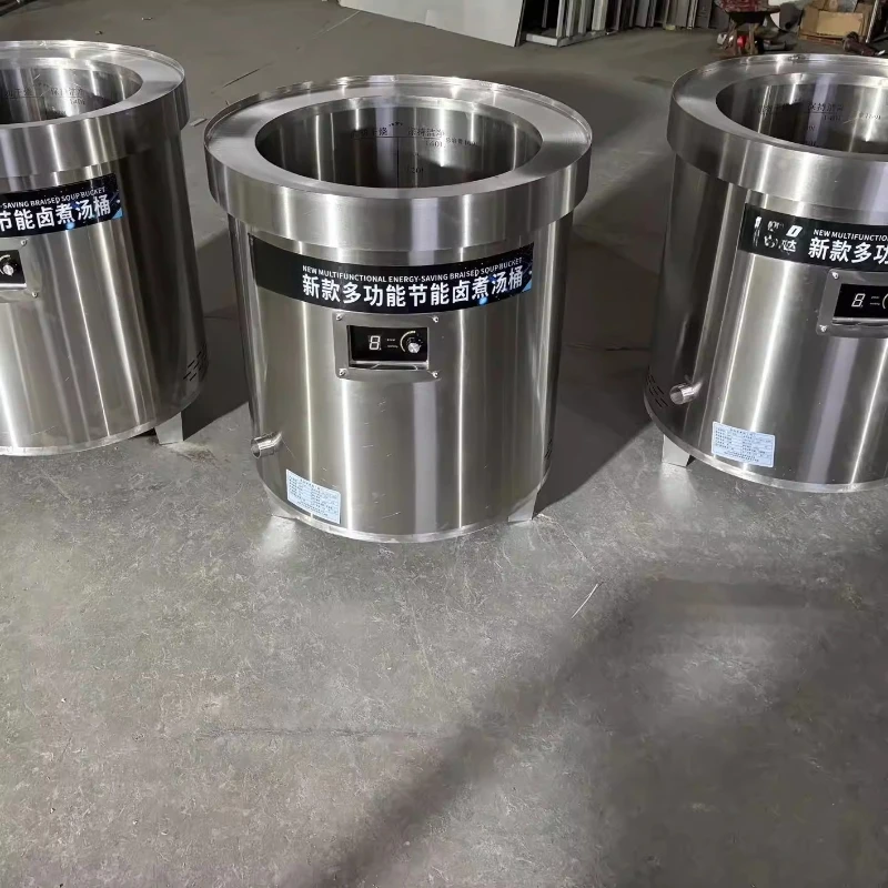 

stainless steel soup bucket composite double-layer high-energy-efficiency thermal insulation large-capacity electric soup pot