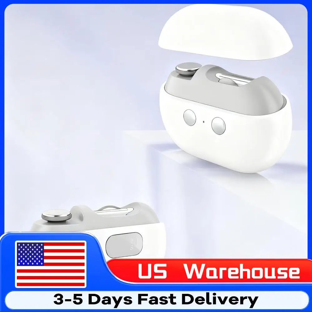 

Automatic Fingernail Cutter Type-C Charging Electric Manicure Nail Trimmer with Light Safety Nail Clipper for Men Women