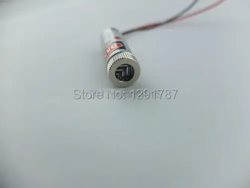 5pcs 650nm 5mW 5v Red Laser Cross Module Glass Lens Focusable Industrial Class