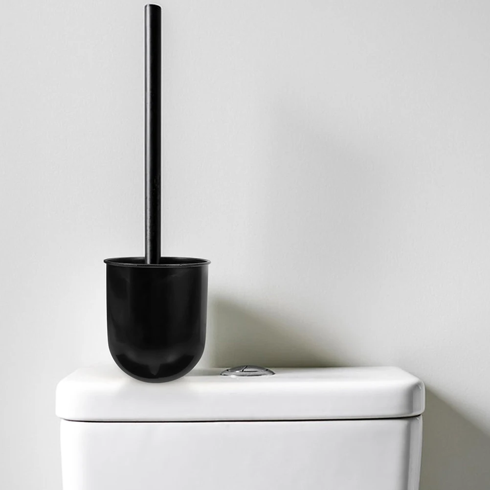 

2Pcs Toilet Brush Cup Holder Scrubber Container Bathroom Cleaning Plastic Rack Lightweight Compact Storage Solution