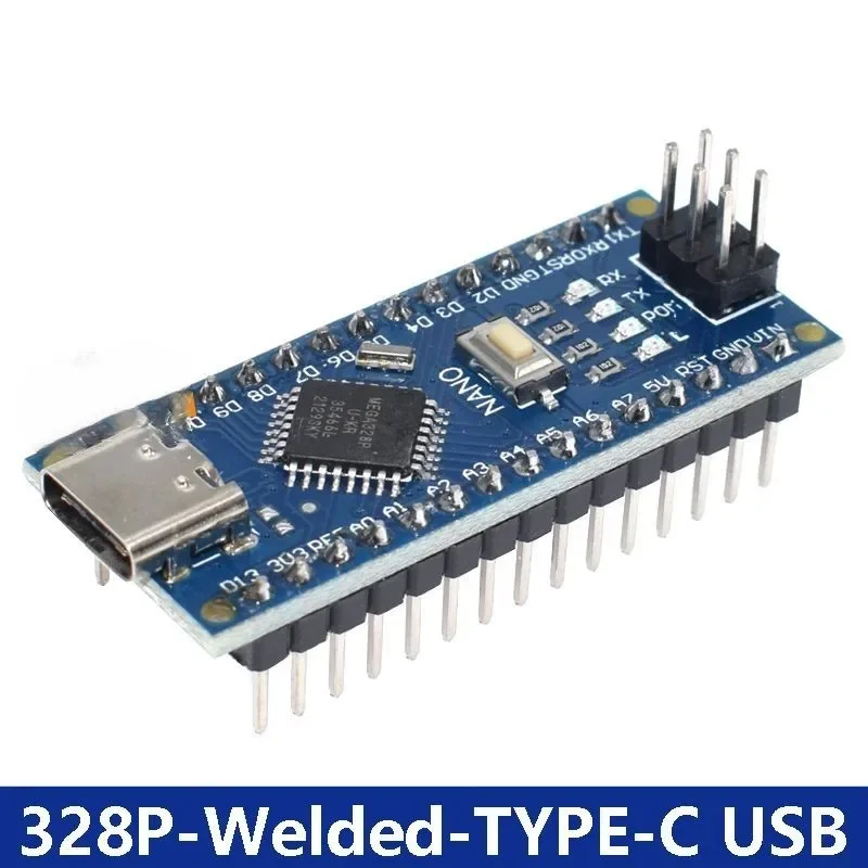 Mini / Type-C / Micro USB Nano 3.0 With the bootloader compatible Nano controller for arduino CH340 USB driver 16Mhz ATMEGA328P