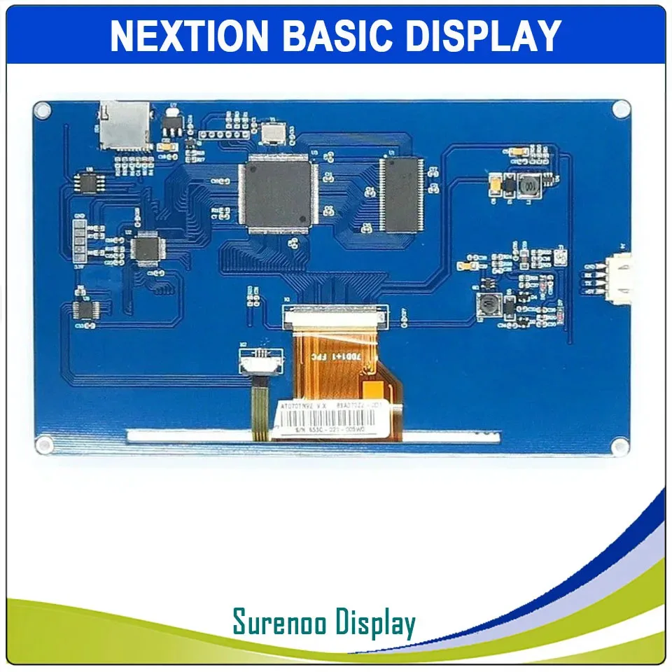 Imagem -05 - Nextion-resistive Touch Tft Lcd Module Display Panel Nx8048k070 Basic-nx8048t070 Hmi Usart Uart Serial Gpio Rtc 7.0