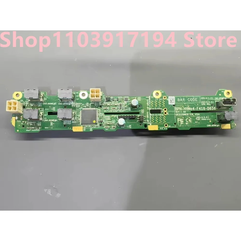 FOR Super 4124GO-NART 6-position 2.5-inch hard disk backplane BPN-NVME4-F418-B6S6