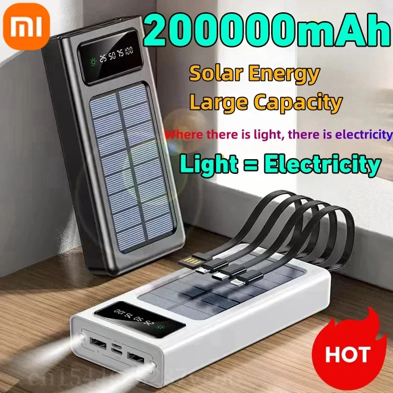 Get the Xiaomi 20000mAh Solar Power Bank for Only .30 – Ultimate Charging Solution!