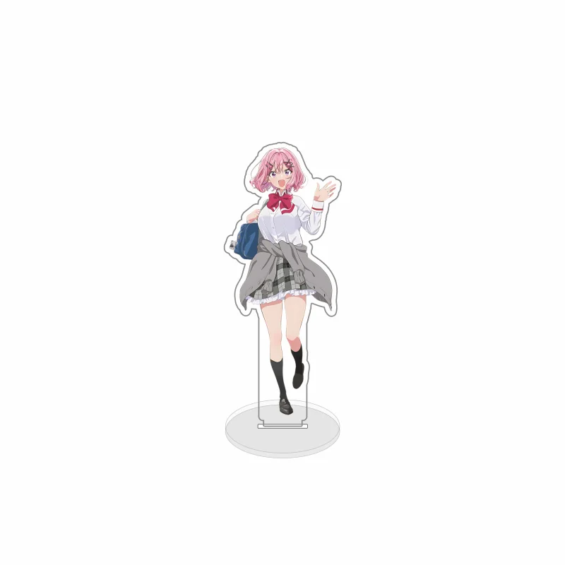 15cm There's No Freaking Way I'll Be Your Lover  Anime Acrylic Stand Key Chain Renako Amaori Mai Oduka Ajisai Sena Desk FansGift