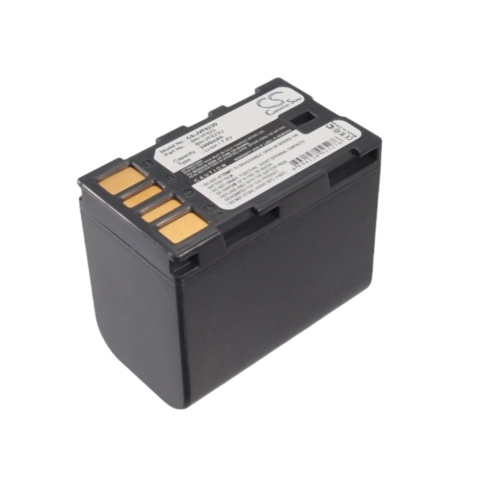 

Li-ion Camera Battery for JVC, 7.4V, 2400mAh, Compatible Models: GR-D725EX, GR-D725US, GZ-MS120B, GZ-MS120BUS