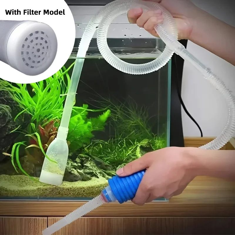 Aquarium Fish Youtube - Fish Tank Water Siphon Tube with