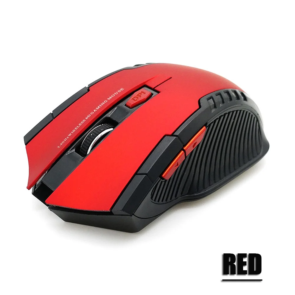 Nuevo tipo de receptor USB para Gamer, ratón óptico inalámbrico de 2000DPI y 2,4 GHz, adecuado para PC y portátil