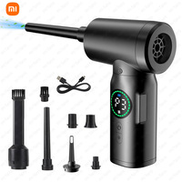 XIAOMI Portable Compressed Air Duster 2 in 1 Air Blower & Vacuum Cleaner Cordless Duster Blower for Keyboard Computer Cleaning