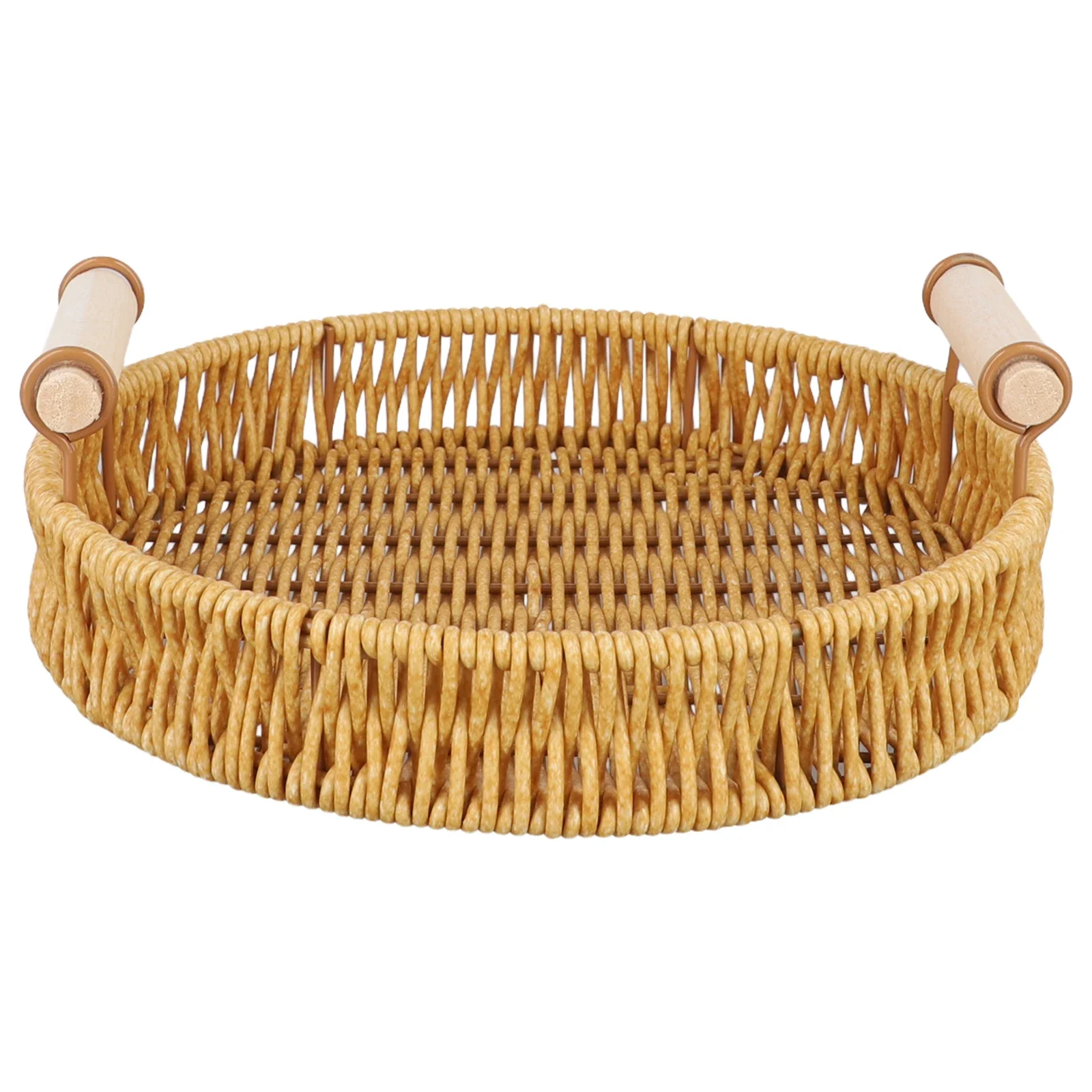 

5 Sizes Rectangular Rattan Storage Baskets, Handmade Woven Nesting Wicker Baskets For Decor, Fruit Tray And Snack Storage Box