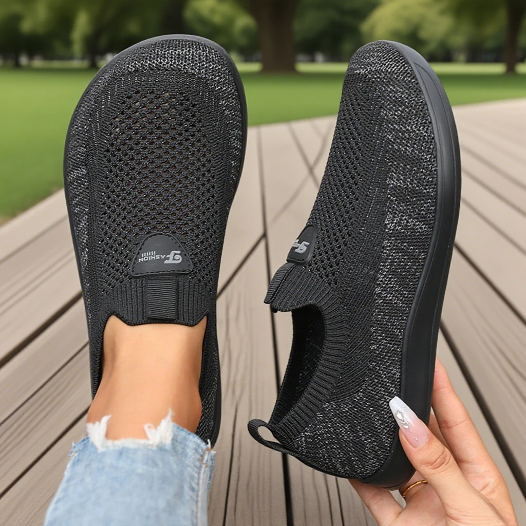 Zero Difference Shoes for Men and Women Wide Version Sports Walking Shoes Soft Sole Anti Slip Comfortable Running Tennis Shoes