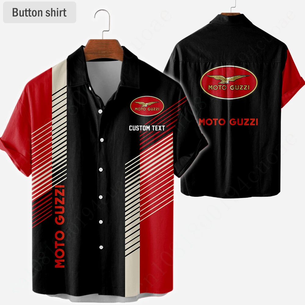 

Moto Guzzi T Shirt For Men Anime Polo Shirts And Blouses Casual Golf Wear Quick Drying Short Sleeve Harajuku Tee Unisex Clothing