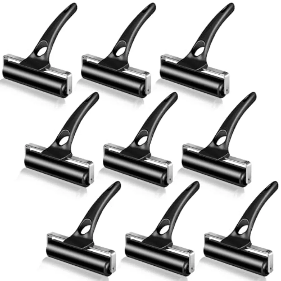 

Резиновый валик Frienda (черный) для нанесения чернил, склеивания, печати, работы с бумагой, рукоделия, прессования, гравюры, декорирования стен