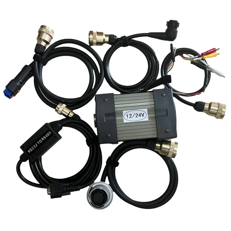 mb star c3 multiplexer with 5 cables mb star diagnostic tool work for mb vehicles hot sale