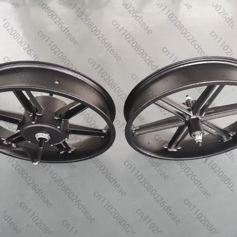Replacement 20 Inch 750W Magnesium Alloy Integrated Wheel Hub Motor QH‑SYM6‑750 (20) For Snow E‑Bike Retrofit Repair