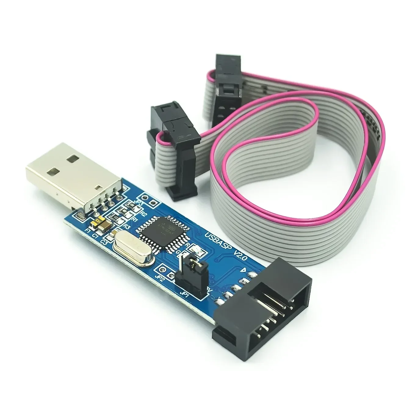 NEW USBASP USBISP AVR Programmer USB ISP USB ASP ATMEGA8 ATMEGA128 Support Win7 64K