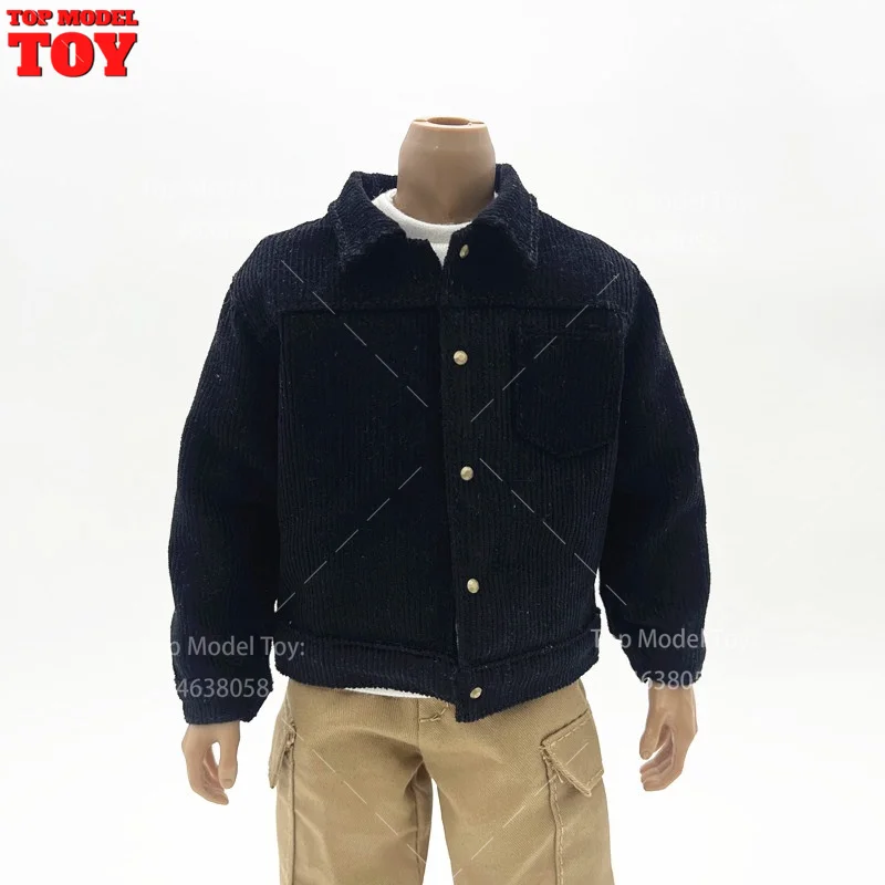 1/6 Scale Men's Casual Trendy Top T-shirt Pant Coat Clothes Accessory Model for 12'' Male Soldier Action Figure Body Dolls Toy