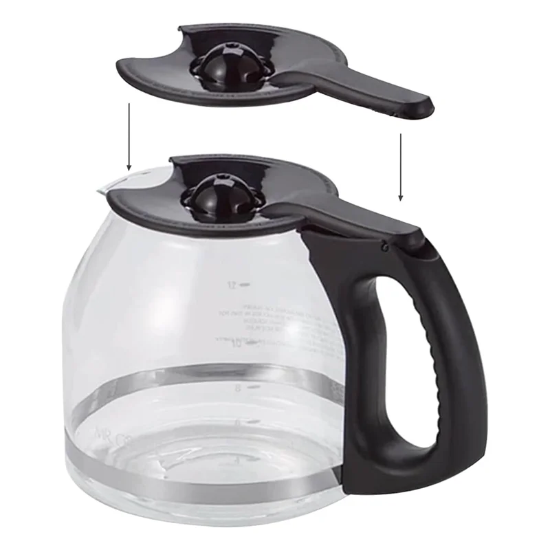 BAAN-2Pack 交換用蓋 Mr Coffee 12 カップガラスコーヒーポット用 2 個コーヒー交換用ポット蓋コーヒーポットアクセサリー