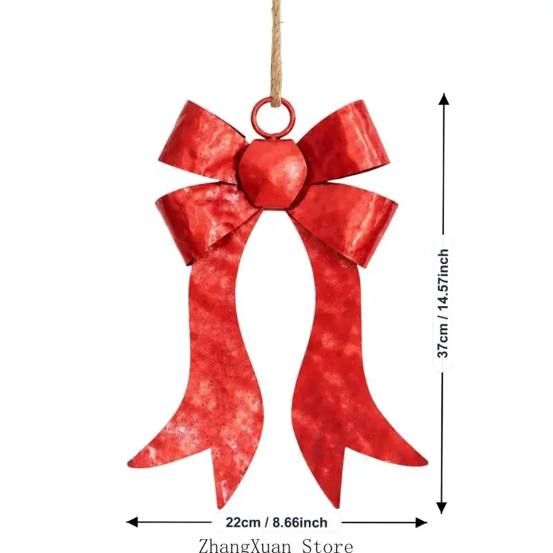 Montagefreie Weihnachts-Schleifenverzierung für den Weihnachtsbaum Innenbereich, 3 x – Detail 7
