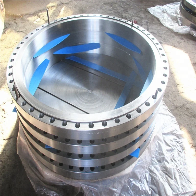 Gb Standard Dn550 Pn10 Pn16 لوحة شفة فولاذية Dn600 Pn10 شفة