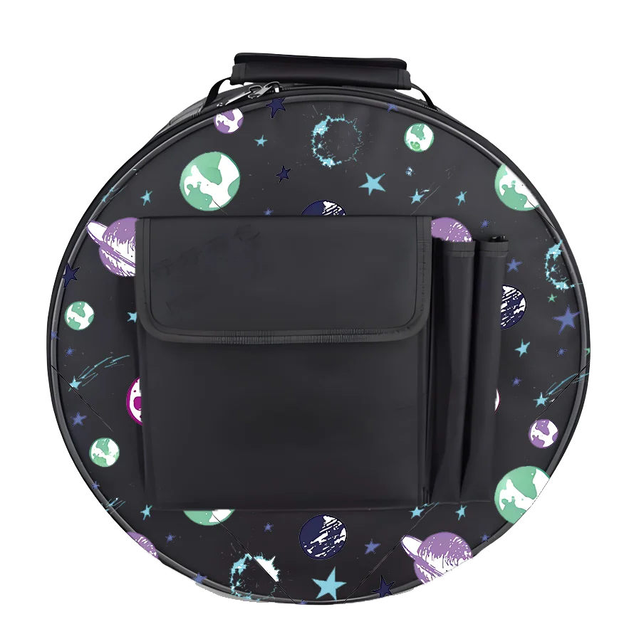 Nylon Fabric Hand Shoulder Storage Bag for Violin and Cymbal Drum Kit Carrying Case