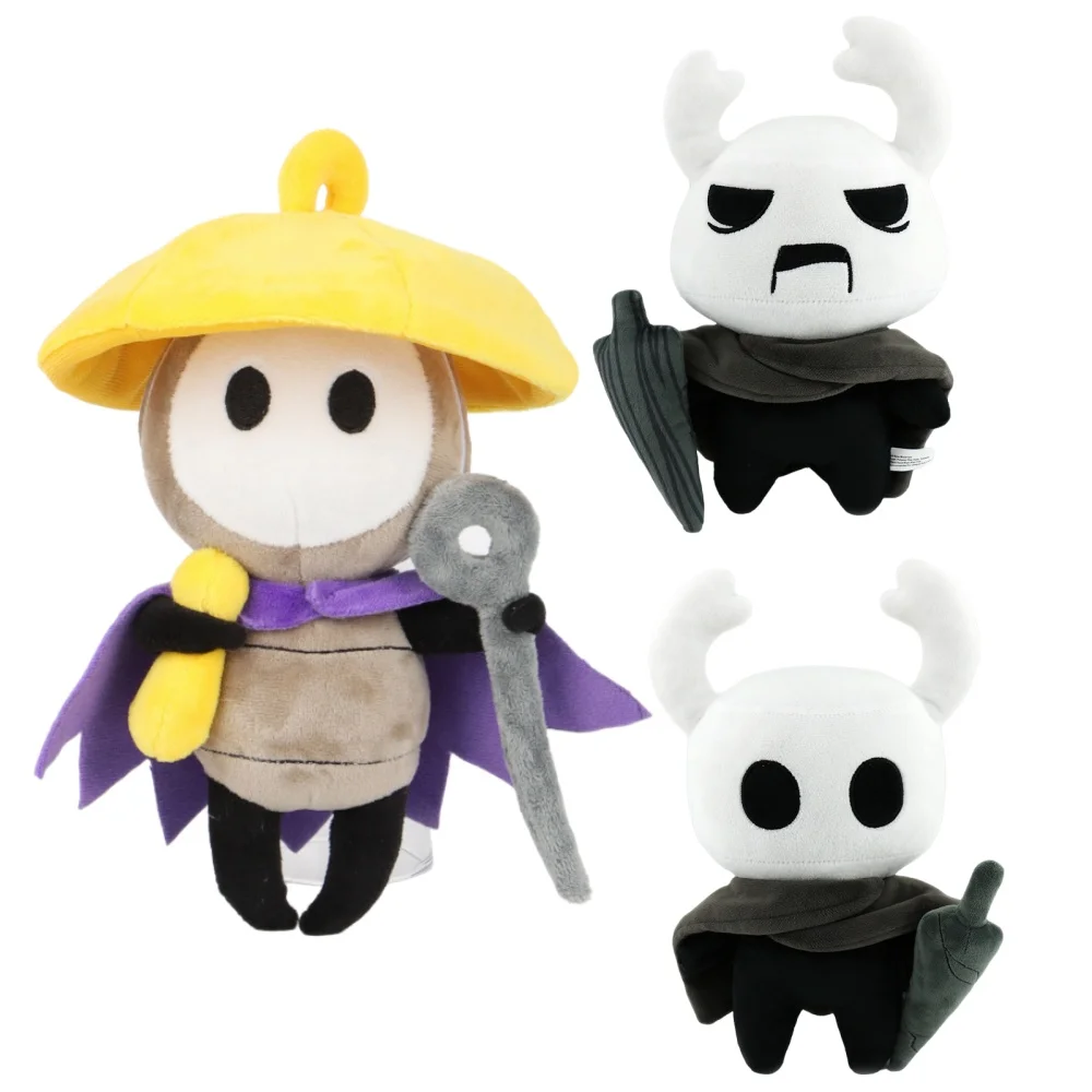 

New Hollow Knight: Silksong Ghost Plush Toys Kiwi Plush Stuffed Animals Doll Cosplay Doll Kids Toys For Children Birthday Gifts