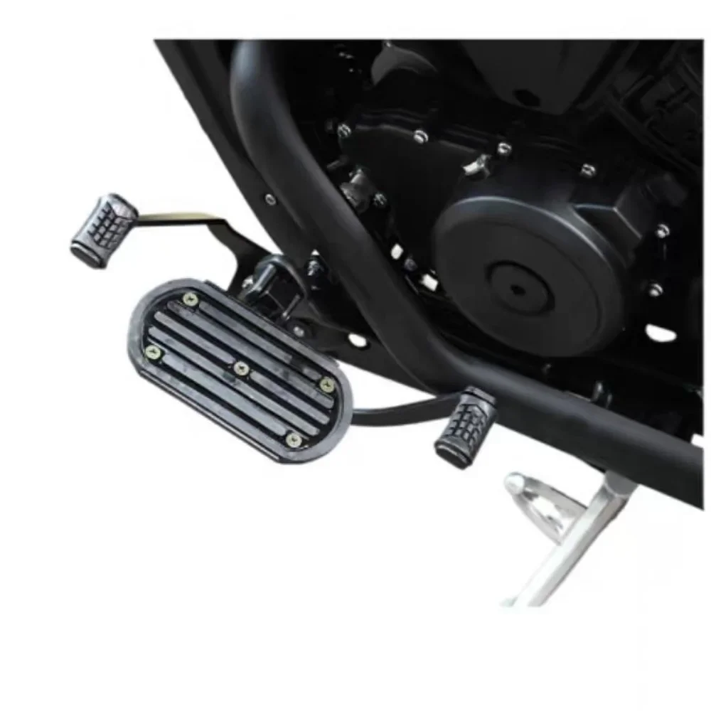 Compatible with CFMOTO 250CLC gear shift lever, CLC250 widened pedals, and front anti-slip pedal modification parts.